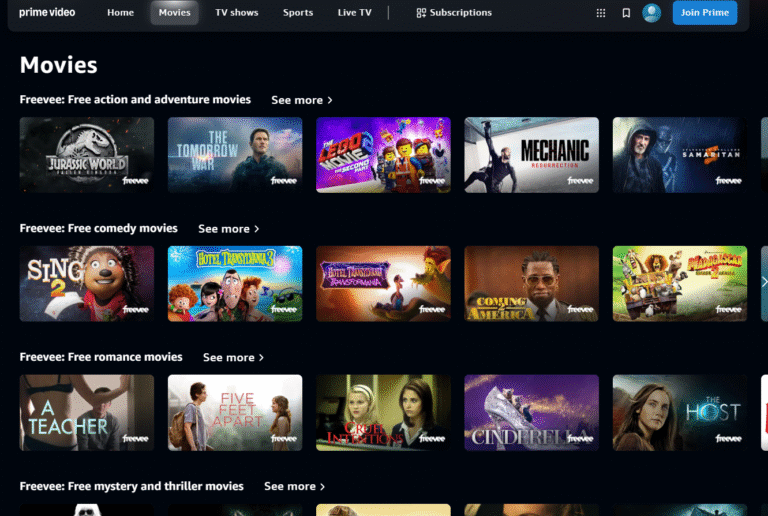 Unblocked Movie Websites